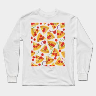 Pizza Slices Long Sleeve T-Shirt